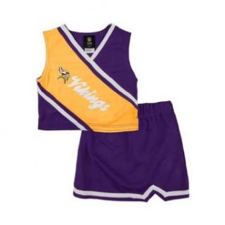 Reebok Two Piece Minnesota Vikings NFL Cheerleader Uniform Set (Size 2T to 4T)  Infant And Toddler Sports Fan Apparel  Sports & Outdoors