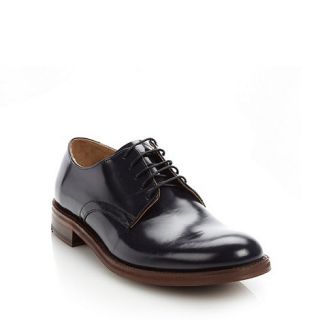 Ben Sherman Navy blue patent leather lace up formal shoes