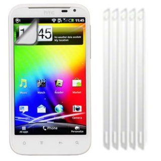 Screen Protectors For HTC Sensation XL G21 / Pack of Five Cell Phones & Accessories