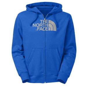 The North Face Half Dome Full Zip Hoodie   Mens   Casual   Clothing   Nautical Blue/Metallic Silver