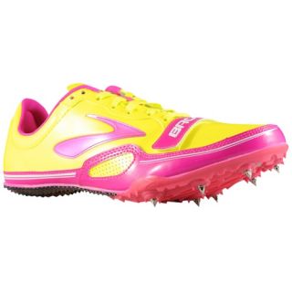 Brooks PR SPRINT 11.38   Womens   Track & Field   Shoes   Pink Glow/Nightlife/Black/White