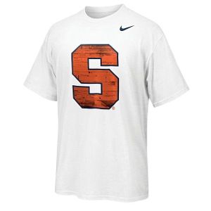 Nike College Basketball Court T Shirt   Mens   Basketball   Clothing   Syracuse Orange   White