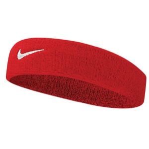 Nike Swoosh Headband   Mens   Basketball   Accessories   Red/White