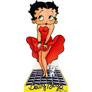Betty Boop   Red Dress Stand Up   Nursery Wall Decor