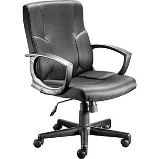 Stiner™ Fabric Managers Chair, Black