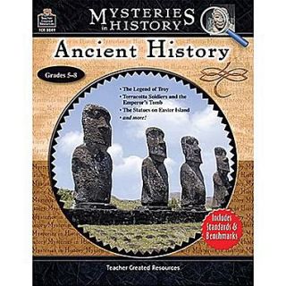 Teacher Created Resources Mysteries In History Ancient History Book, Grades 5th   8th