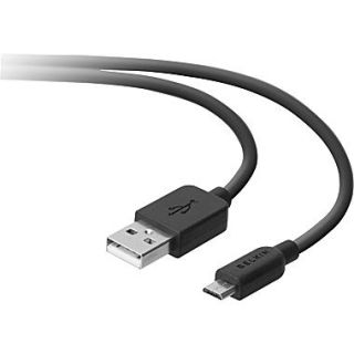 Belkin F8Z273B06 ATT 5.5’ USB A to Micro USB B Data Transfer Cable, Black