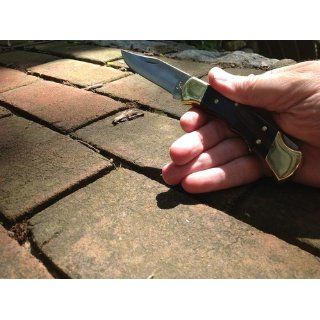Buck 112FG Ranger with Finger Grooves, Lockback Folding Knife  Hunting Folding Knives  Sports & Outdoors
