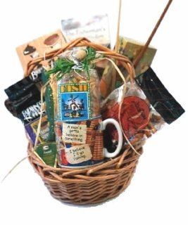 Gift Basket Village Gone Fishin' Gift Basket for Fisherman  Gourmet Snacks And Hors Doeuvres Gifts  Grocery & Gourmet Food