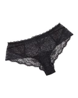 Womens Opera Lace Hipster Briefs   Chantelle   Black (SMALL)