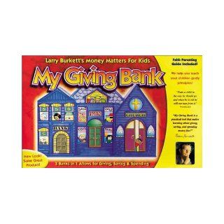 My Giving Bank 3 Banks in 1 Faith Kids, Larry Allen Burkett Jr. 0612608502703  Children's Books