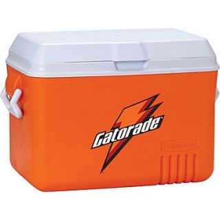 Gatorade 24 in (L) x 15 in (W) x 16 in (H) Orange Plastic Ice Chest, 48 qt