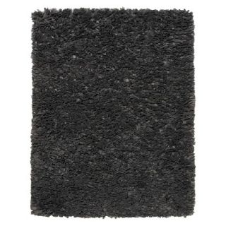 Recycle Paper Shag Area Rug   Gray (4x6)