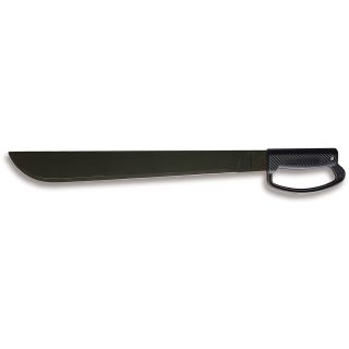 Ontario Knife Co OKC 18 Inch Field D Handle Machete   Black (108514)
