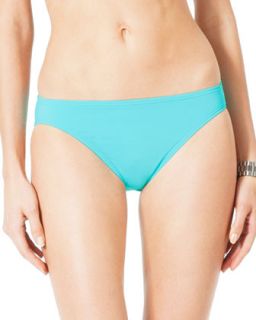 Womens Classic Swim Bottom   MICHAEL Michael Kors   Turquoise (X SMALL)