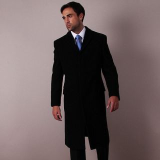Karl Jackson Black overcoat