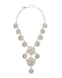 estate garden necklace, white   kate spade new york   Clear