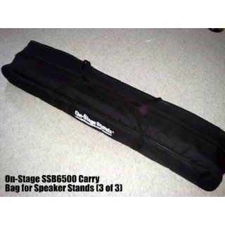 On Stage SSB6500 Speaker And Mic Stand Bag Musical Instruments