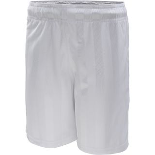 CLASSIC SPORT Boys Shadow Stripe Soccer Shorts   Size L, White