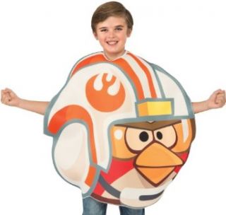 Angry Birds Star Wars Luke Skywalker Fighter Pilot Child's Costume Tunic, One Size Clothing