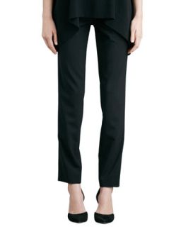 Womens Relaxed Stretch Wool Trousers   Vince   Fatigue (8)
