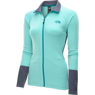 THE NORTH FACE Womens Concavo Full Zip Fleece Top   Size XS/Extra Small, Mint