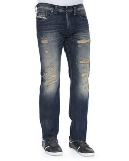 Mens Safado 32 Slim Fit Denim Jeans   Diesel   Faded blue (34)