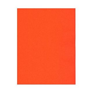 JAM Paper 8 1/2 x 11 Vellum Neon Cromatica Paper/Cardstock, Fluorescent Red, 50 Sheets/Pack