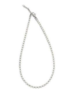 Kinder Sterling Silver & Pearl Necklace   Lagos   Pearl