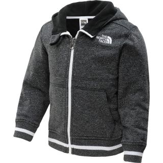 THE NORTH FACE Toddler Boys Melange Full Zip Hoodie   Size 5, Charcoal Grey