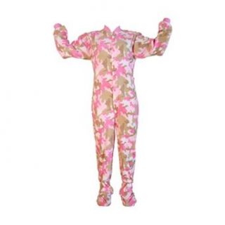Pink Camouflage Kids Onesie (Extra Small) Clothing