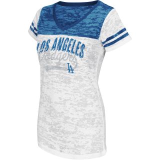Touch By Alyssa Milano Womens Los Angeles Dodgers The Coop V Neck T Shirt  