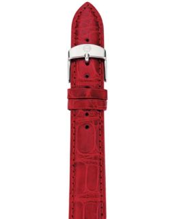 16mm Gator Strap, Red   MICHELE   Red (16mm ,6mm )