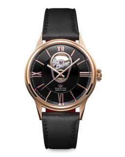 Mens DN8 Automatic Rose Gold Plated Watch   Marvin   Gold