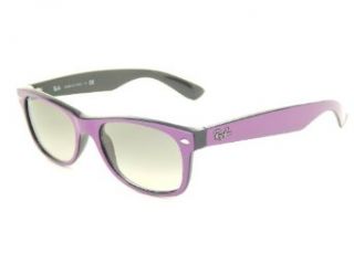 Ray Ban Wayfarer RB2132 873/32 Violet/Crystal Gray Gradient 52mm Sunglasses Clothing