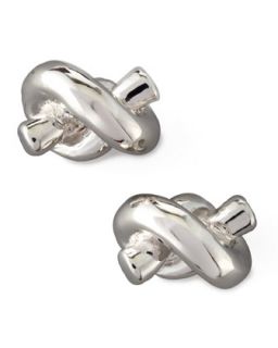 Sailors Knot Stud Earrings, Silver   kate spade new york   Silver