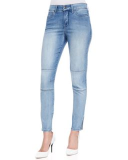 Womens Kerry Super Skinny Zip Cuff Denim Jeans, Petite   NYDJ   Palos verdes