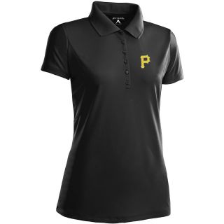 Antigua Pittsburgh Pirates Womens Pique Xtra Lite Polo   Size XL/Extra Large,