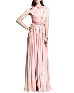 Womens Grecian Liquid Jersey Gown, Rose   Lanvin   Pink (38/6)