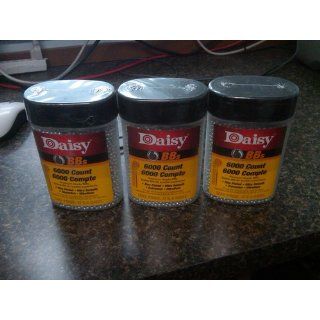 Daisy Outdoor Products 6000 ct BB Bottle (Silver, 4.5 mm)  Air Gun Pellets  Sports & Outdoors