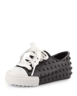 Mini Polibolha II Jelly Sneaker, Black/White   Melissa Shoes   Black white (8)