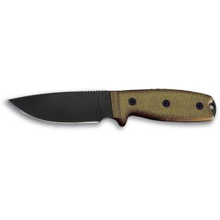 Ontario Knife Co RAT 3 1095 Knife with Black Sheath (1086307)