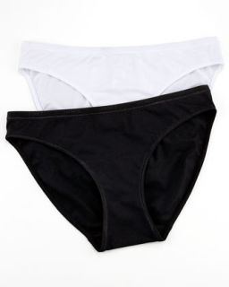 Womens Cotton Superior Bikini Briefs   Hanro   Black (LARGE)