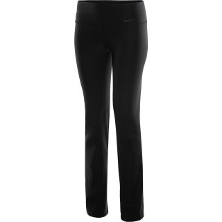 NIKE Womens Legend 2.0 Slim Fit Polyester Pants   Size Xl, Black/collegiate