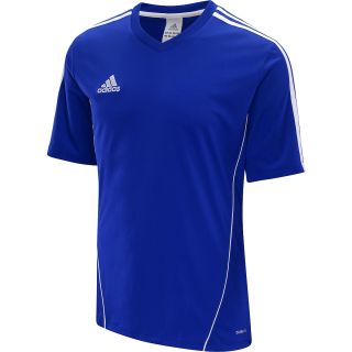 adidas Mens Estro 12 Short Sleeve Soccer Jersey   Size Xl, Cobalt/white