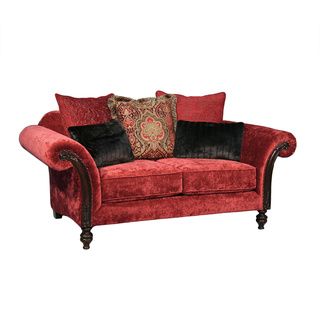 Coco Red Love Seat