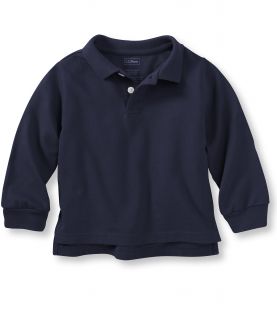 Infants And Toddlers Double L Polo, Long Sleeve Toddler