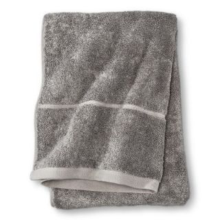 Threshold Botanic Fiber Bath Sheet   Cloak Gray