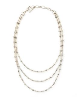 Bamboo Triple Strand Necklace   John Hardy   Sterling silver