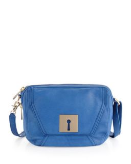 Keyhole Crossbody Bag, French Blue   Botkier